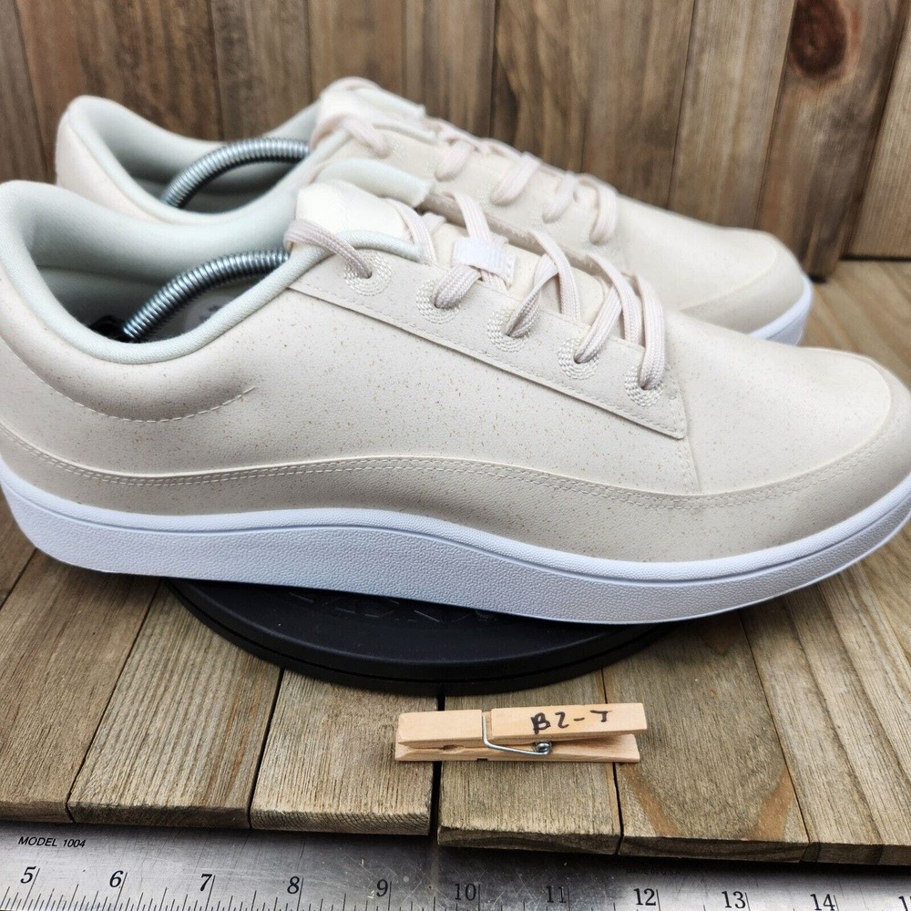 Mens Allbirds Plant Pacers size 12 Stone Lace Fashion Vegan Sneakers Shoes - Picture 9 of 9